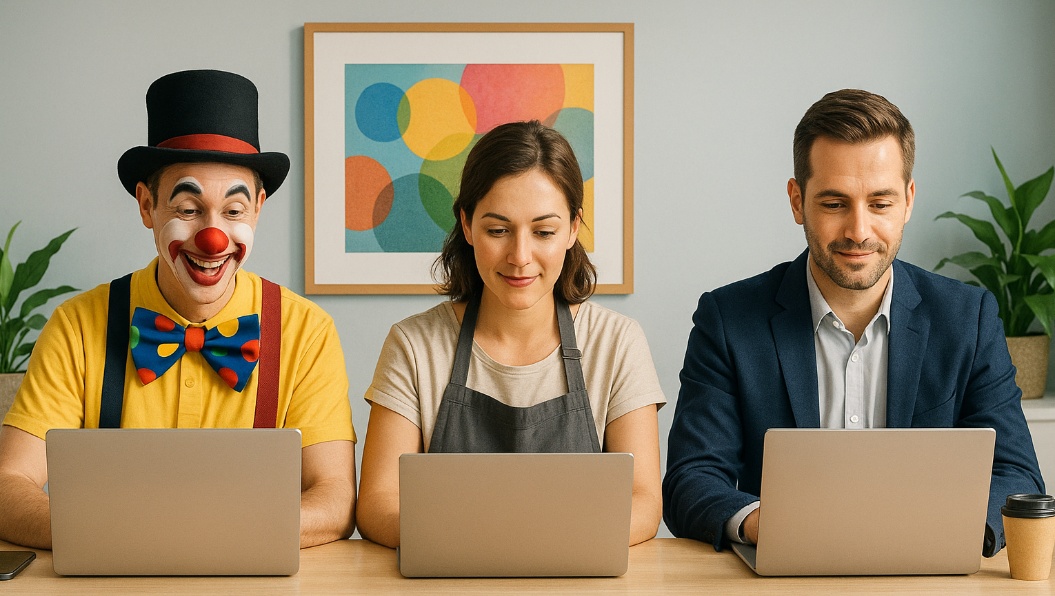 Party service provider preparing for an event